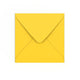 Mid Yellow Gummed V-Flap Envelope (155 x 155mm)