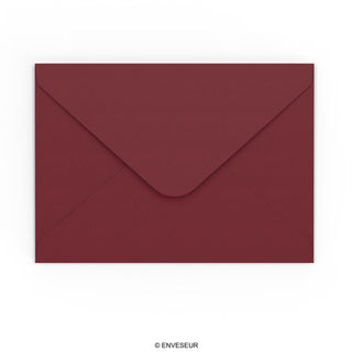 Buste in carta bordeaux