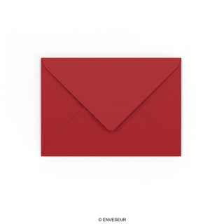 114x162 mm (C6) Busta Gamma Rosso Scuro