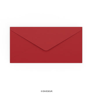 110x220 mm (DL) Busta Gamma Rosso Scuro