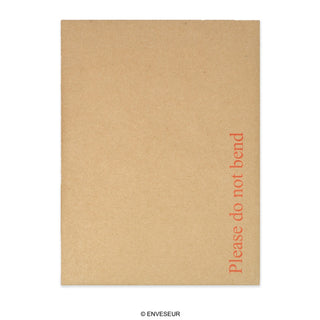 Busta con Dorso Rigido Avana – con Stampa 190x140 mm