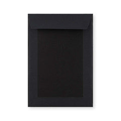Busta con Dorso Rigido Completamente Nero 229x162 mm (C5)