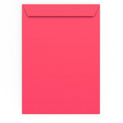 C4 Bright Pink Peel & Seal Envelope (324 x 229mm)