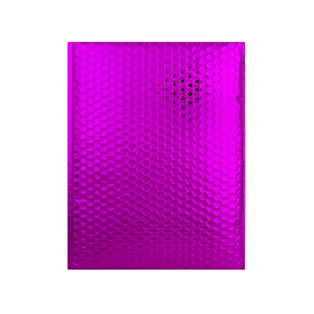 Buste a bolle d'aria con finitura metallica brillante