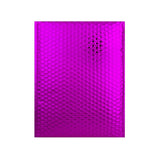 Buste a bolle d'aria con finitura metallica brillante