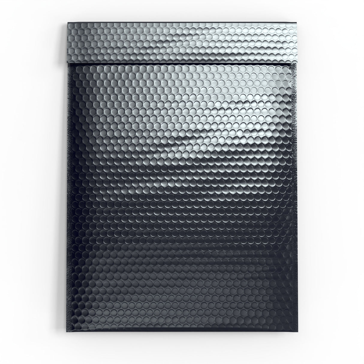 Buste a bolle d'aria con finitura metallica brillante