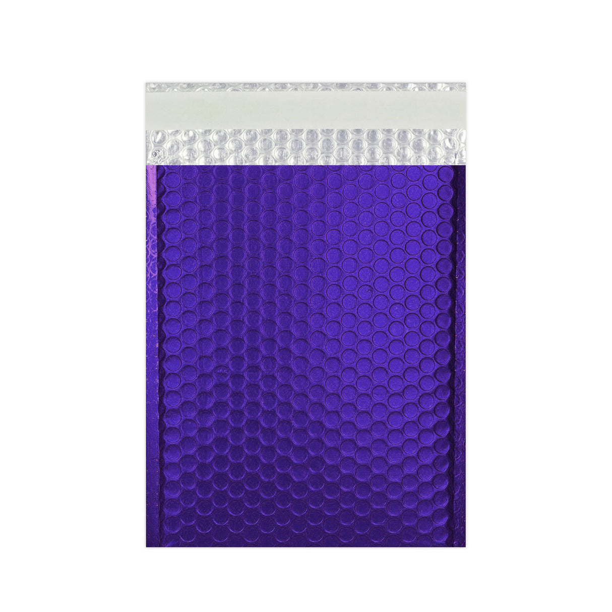 Buste a bolle d'aria finitura metallica opaca