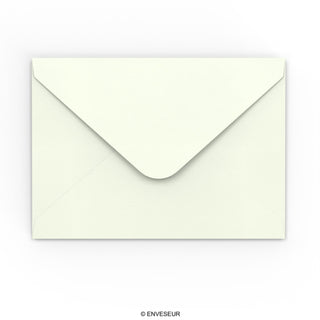 Buste in carta bianco latte martellate