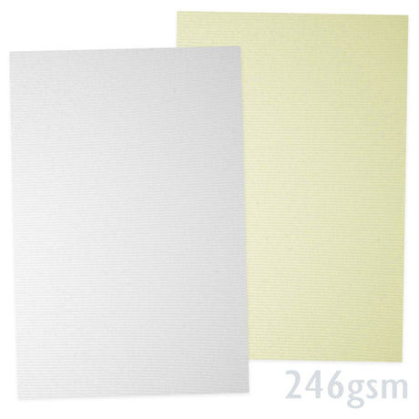 Carta con texture lino 246g/m²