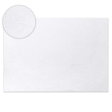 Biglietto Bianco in Carta Vergata 300gr