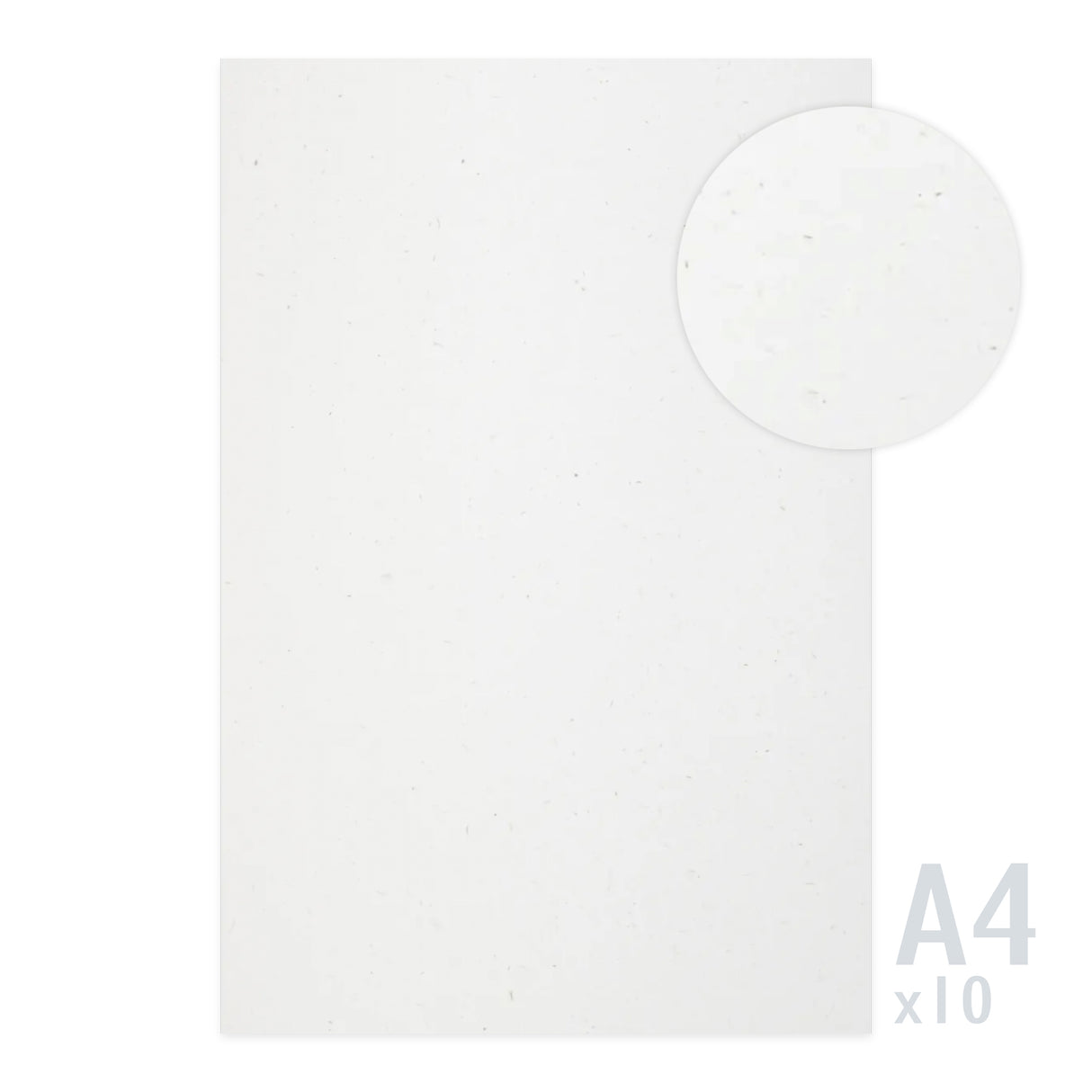 Carta bianca 130g/m² - 10 fogli A4