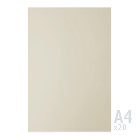 Carta Sirio Color crema 140g/m² - 20 fogli A4
