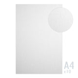 Carta con texture lino 215g/m² - 10 fogli A4