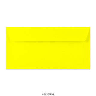 110x220 mm (DL) Busta giallo fluorescente