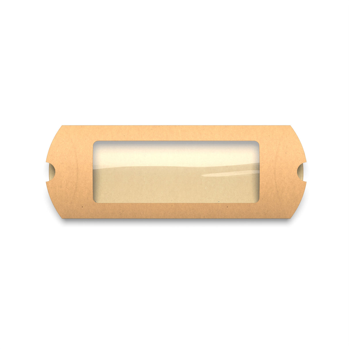 Scatole astuccio in carta kraft con finestra