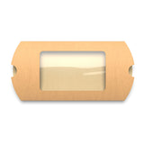 Scatole astuccio in carta kraft con finestra