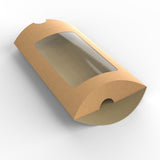 Scatole astuccio in carta kraft con finestra