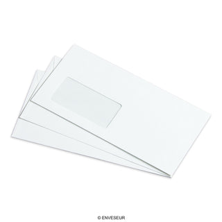 Buste Opaline testurata DL con finestra