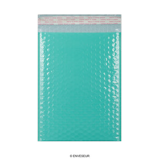 Buste a bolle d'aria con finitura poly brillante colorate