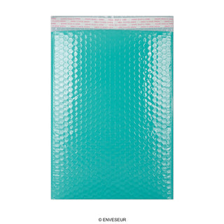 Buste a bolle d'aria con finitura poly brillante colorate