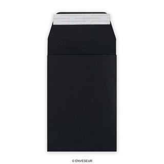 Busta a soffietto nera 162x114x25 mm (C6)