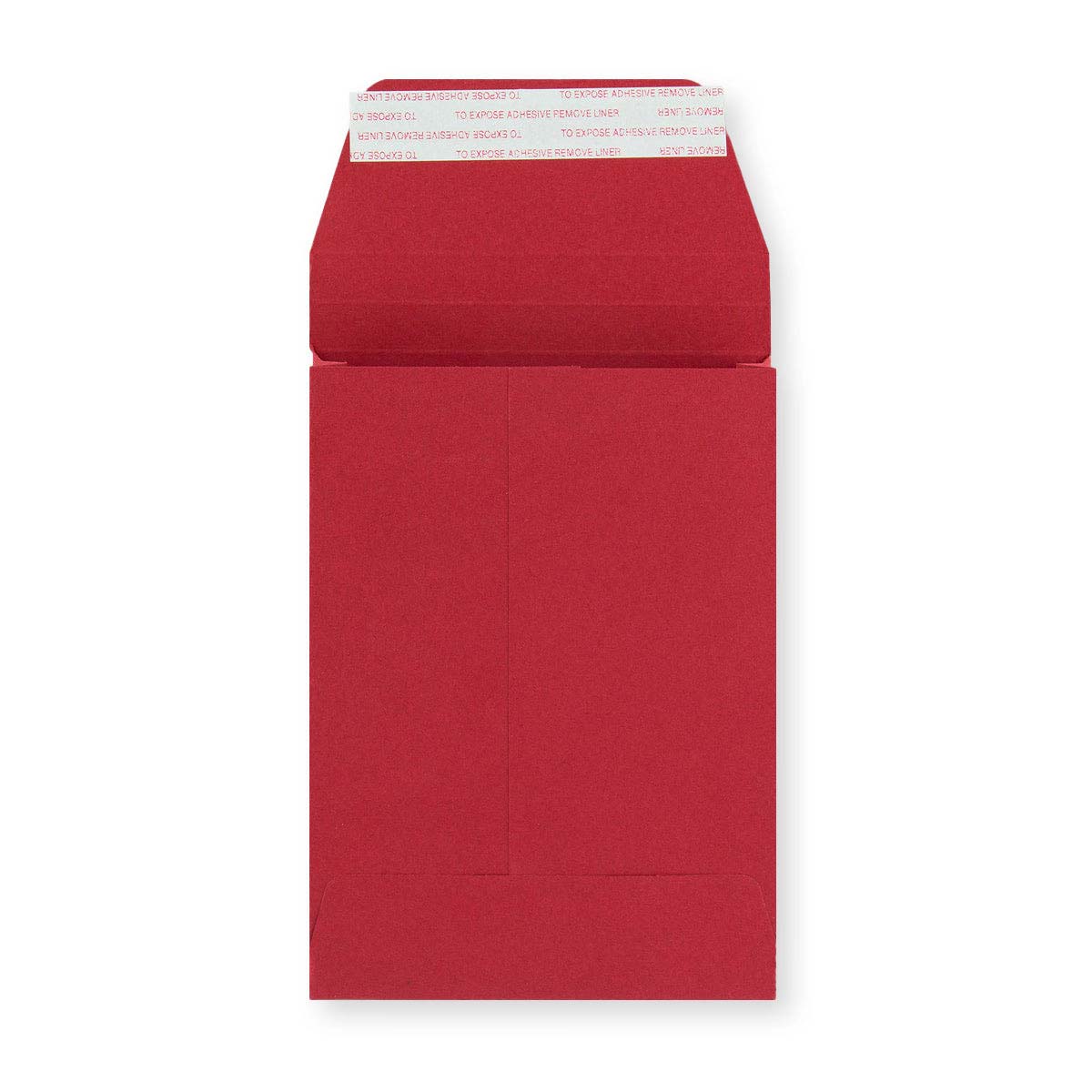 Busta a soffietto rosso scuro 162x114x25 mm (C6)
