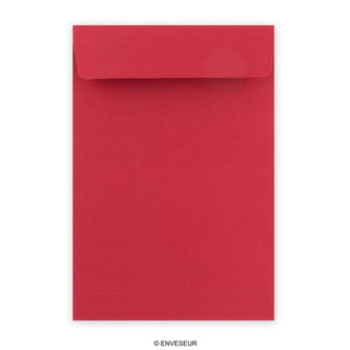 Busta a soffietto rosso scuro 324x229x25 mm (C4)