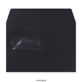 162x229 mm (C5) Busta Post Marque nera