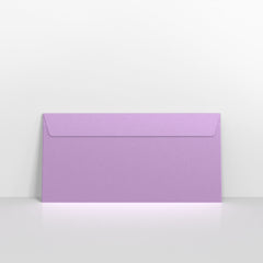 Pearlescent Envelopes Lavender 110 x 220 mm (DL) Peel and Seal