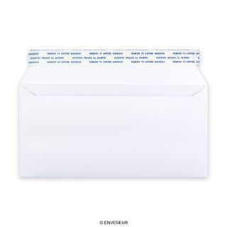 110x220 mm (DL) Busta bianca