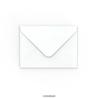 Busta colore bianco con effetto martellato 82x113 mm (C7)