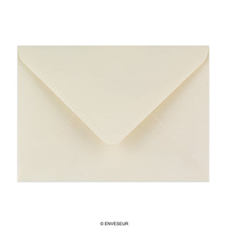 125x175 mm Busta Avorio a Grana Fine