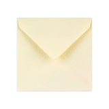 130x130 mm Busta Avorio a Grana Fine