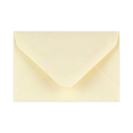 62x94 mm Busta Avorio a Grana Fine