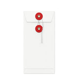 Buste colorate con chiusura a corda e rondella