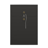 Buste a soffietto con corda e rondella