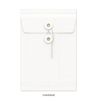 Buste a soffietto con corda e rondella