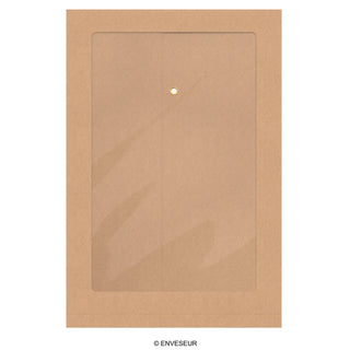 Buste a soffietto con corda e rondella con visualizzazione completa