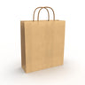 Borsa di carta con manici intrecciati