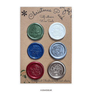 Sigilli di cera di Natale – fatti a mano