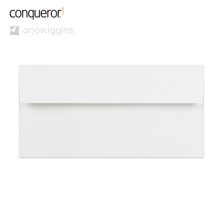 110x220 mm (DL) Busta Conqueror bianco brilliante