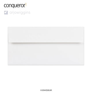 110x220 mm (DL) Busta Conqueror bianco brilliante