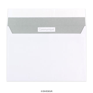 162x229 mm (C5) Busta Communique bianca