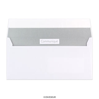 110x220 mm (DL) Busta Communique bianca