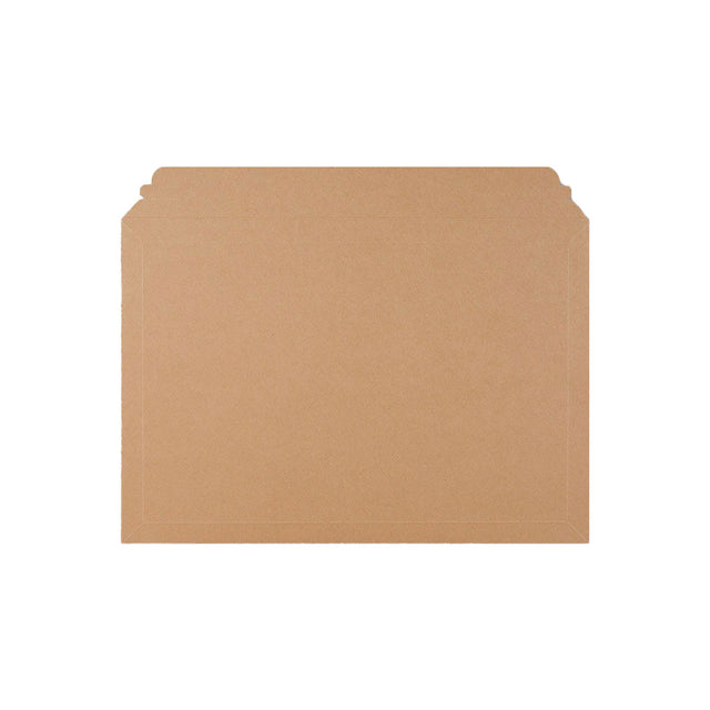 Manila Brown Peel & Seal Rigid Board Mailers Envelope (510 x 350mm)